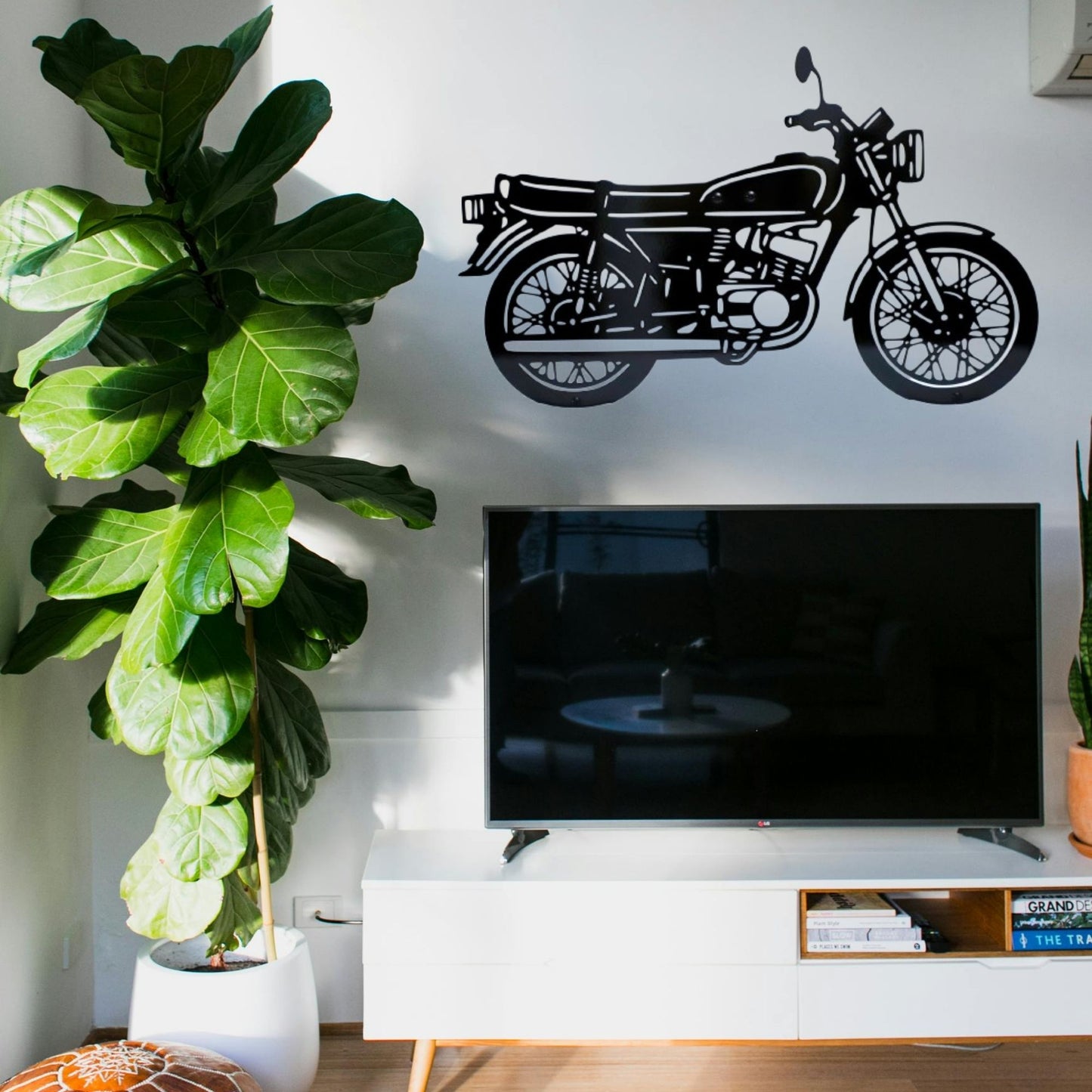 Yamaha RX100 Metal Silhouette
