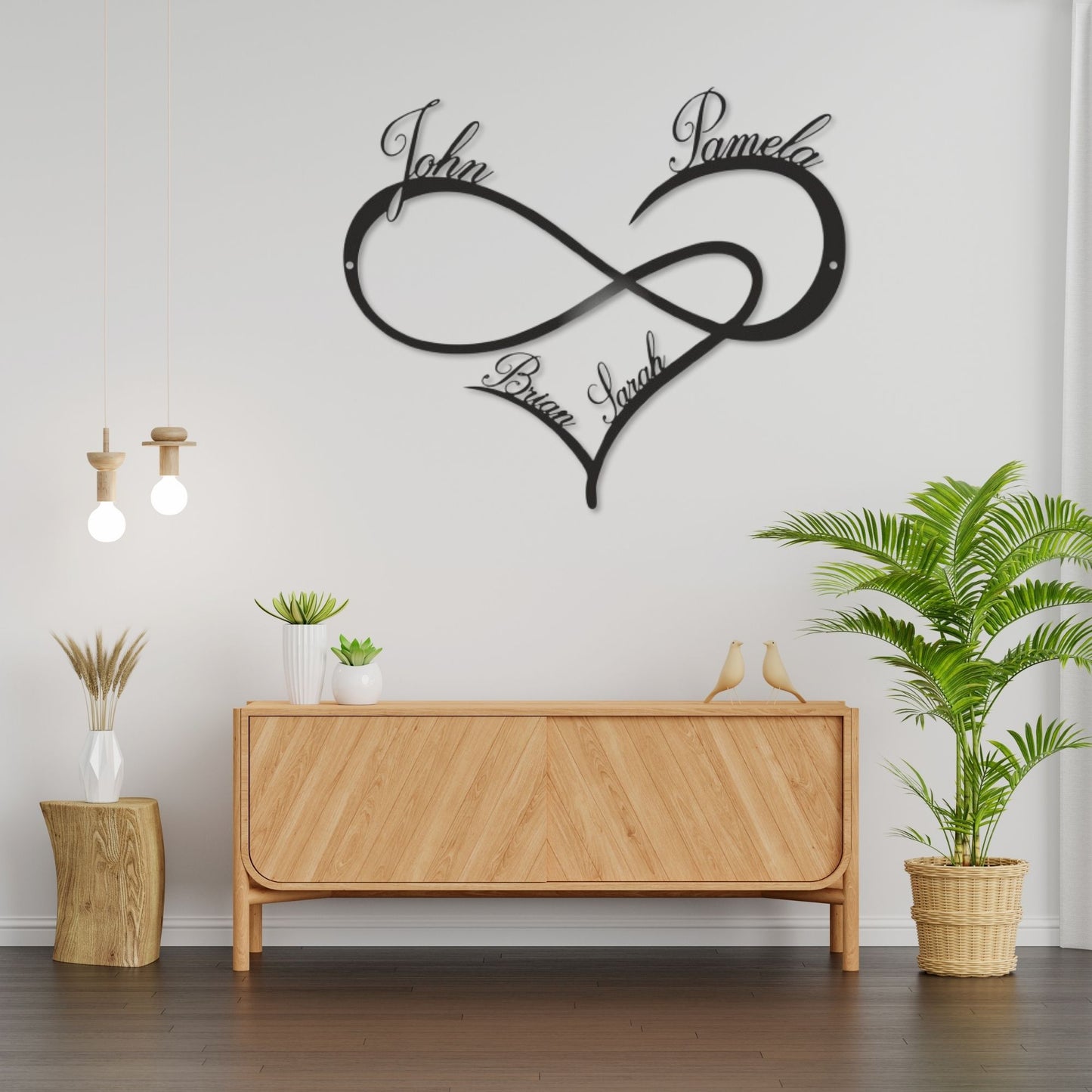 Infinity Metal Customize Name Gift