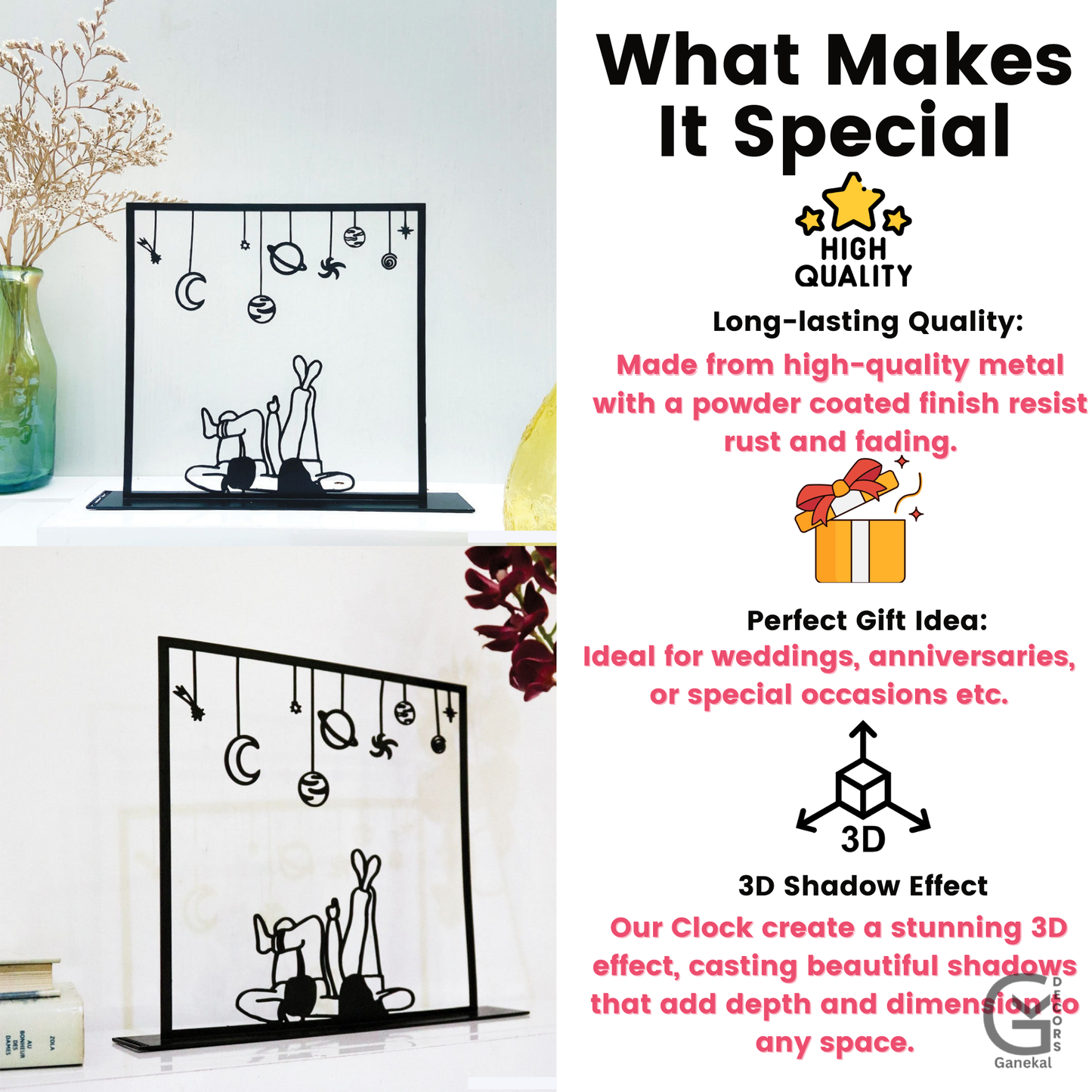 Look at Star Metal Table Decor