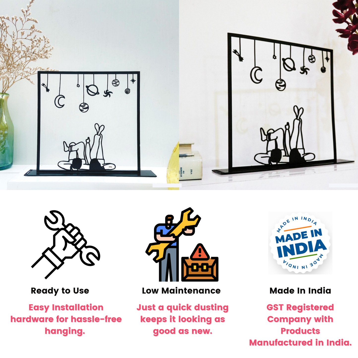 Look at Star Metal Table Decor