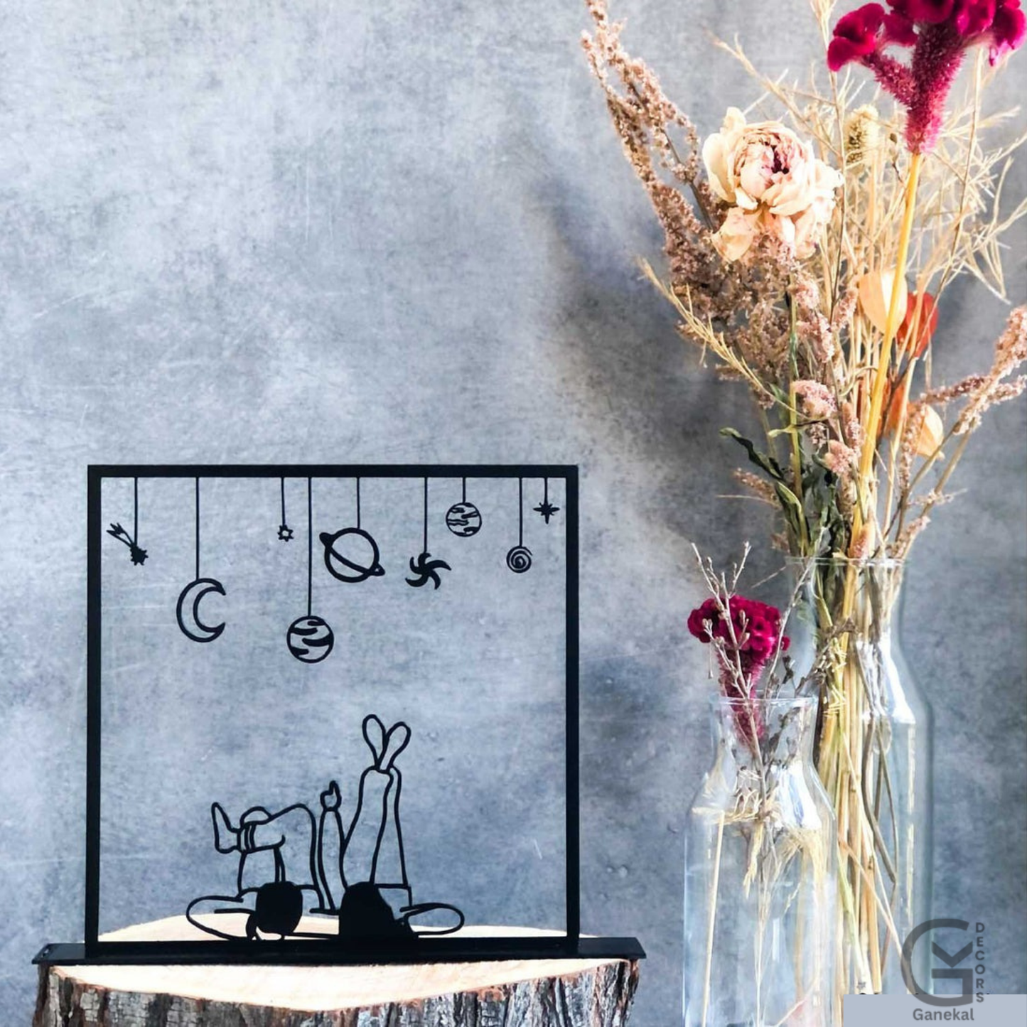 Look at Star Metal Table Decor