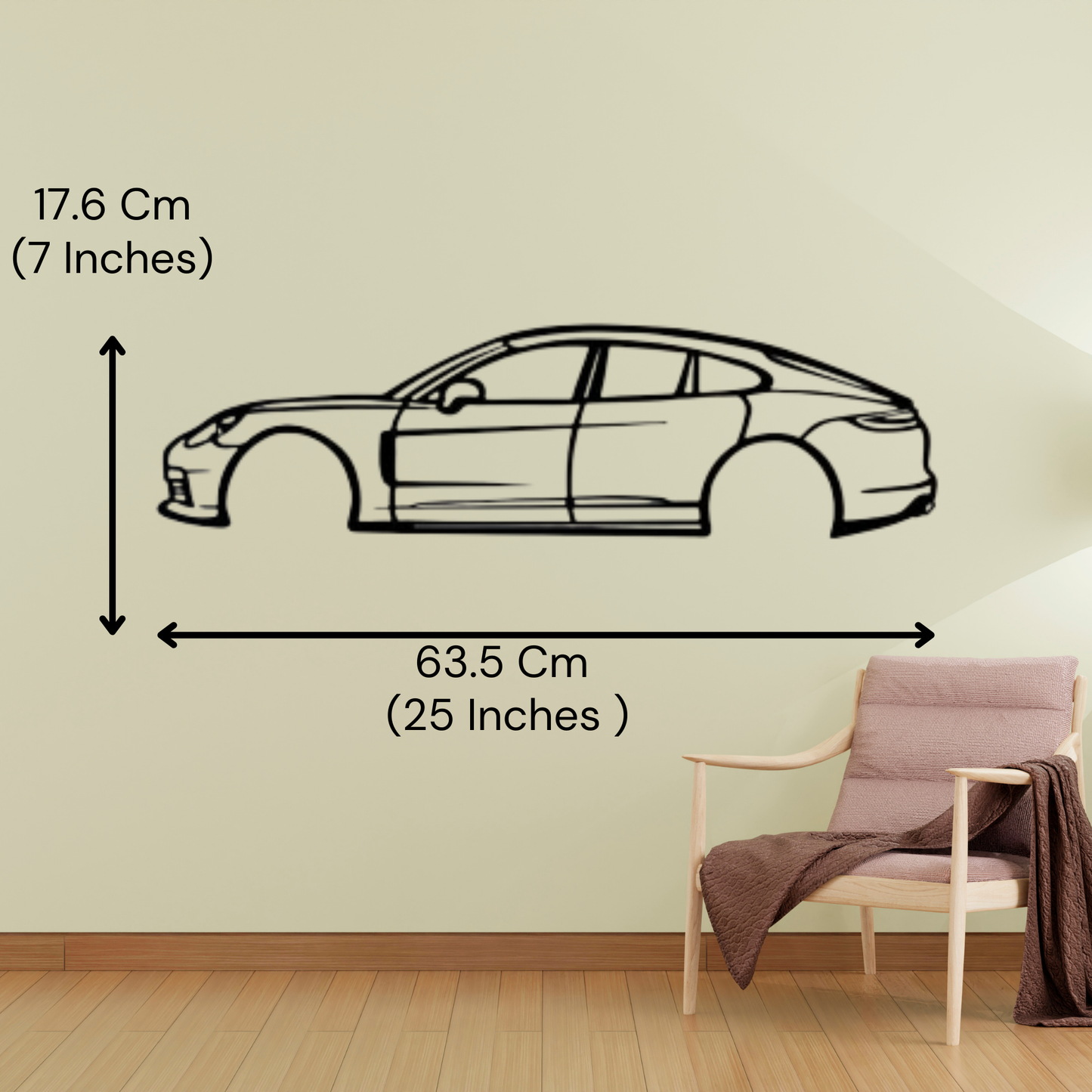 Amazing Car Metal Wall Hanging Home Decor