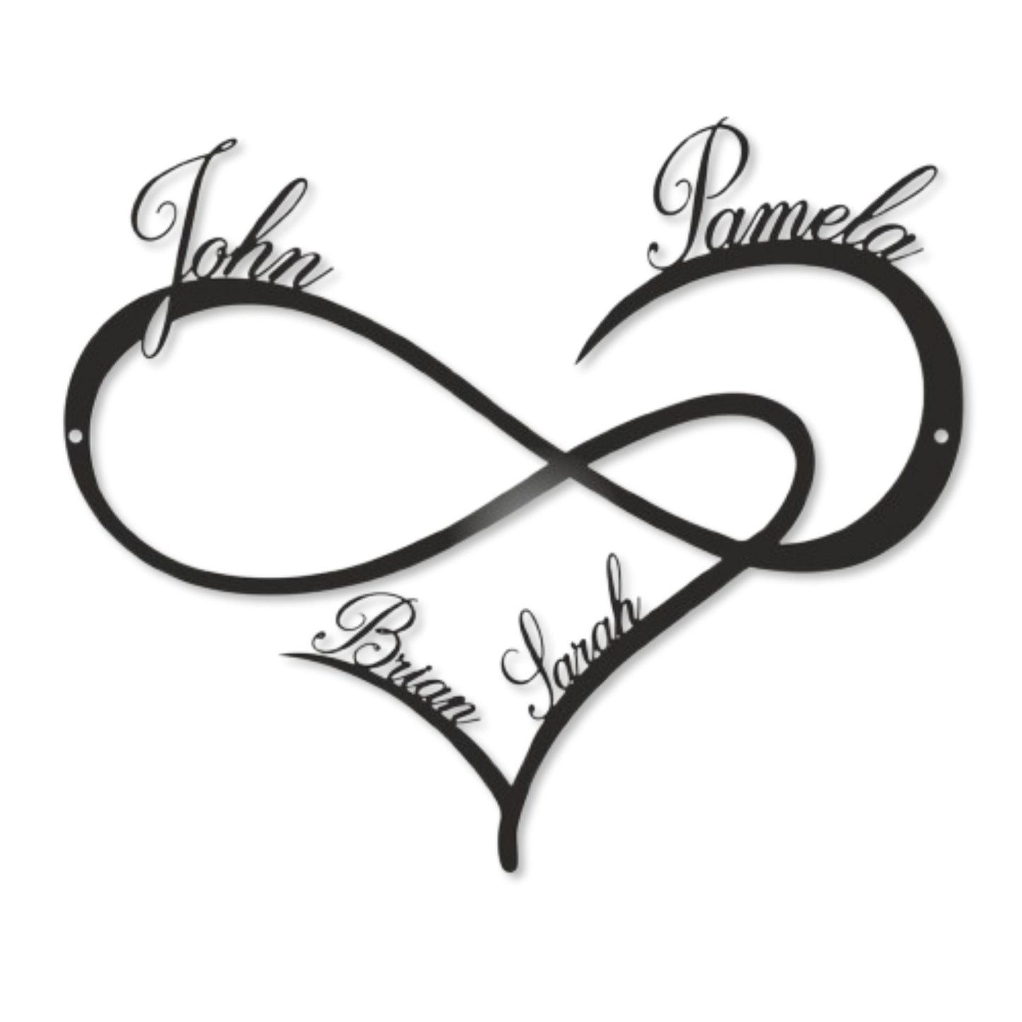 Infinity Metal Customize Name Gift