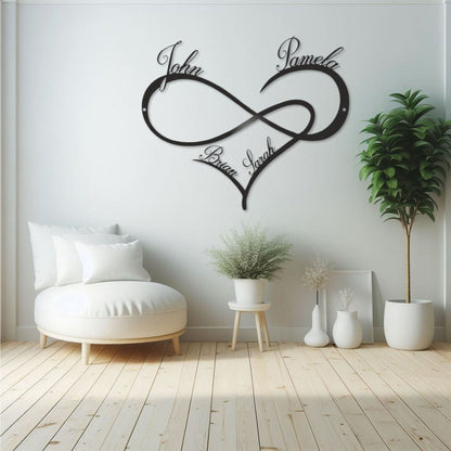 Infinity Metal Customize Name Gift