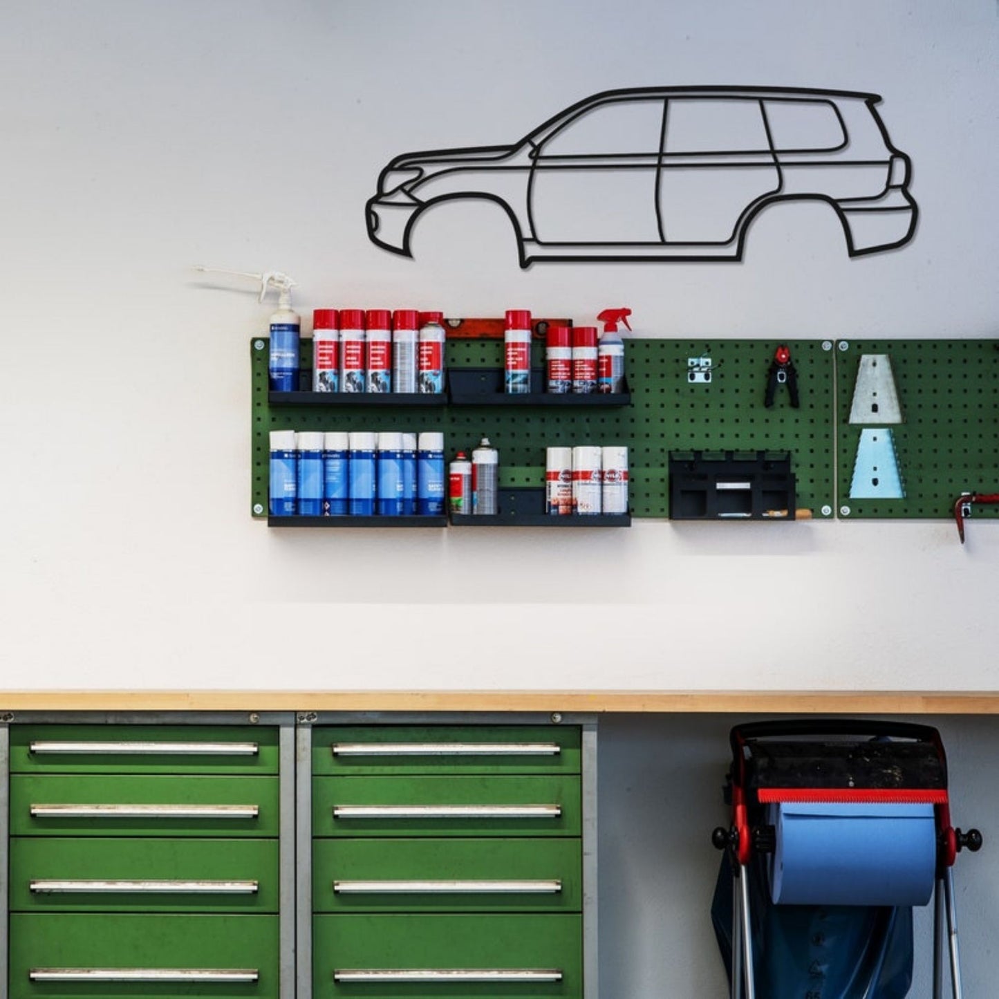 Modern Car Metal Wall Hanging Home Decor