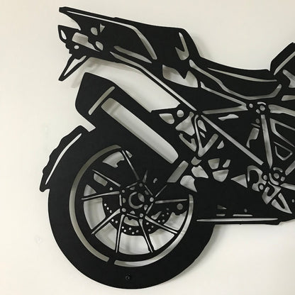 BMW R 1200 GS Metal Wall Hanging Silhouette