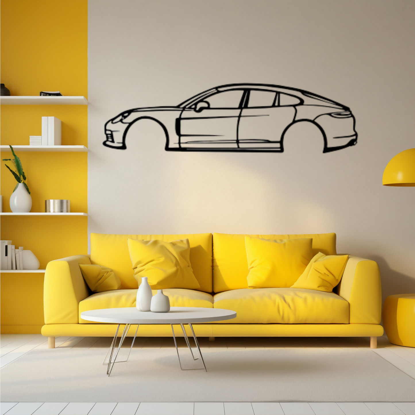 Amazing Car Metal Wall Hanging Home Decor