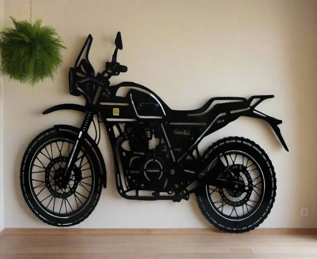 Royal Enfield Himalayan Metal Silhouette