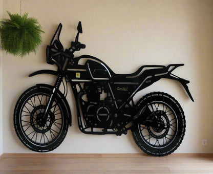 Royal Enfield Himalayan Metal Silhouette