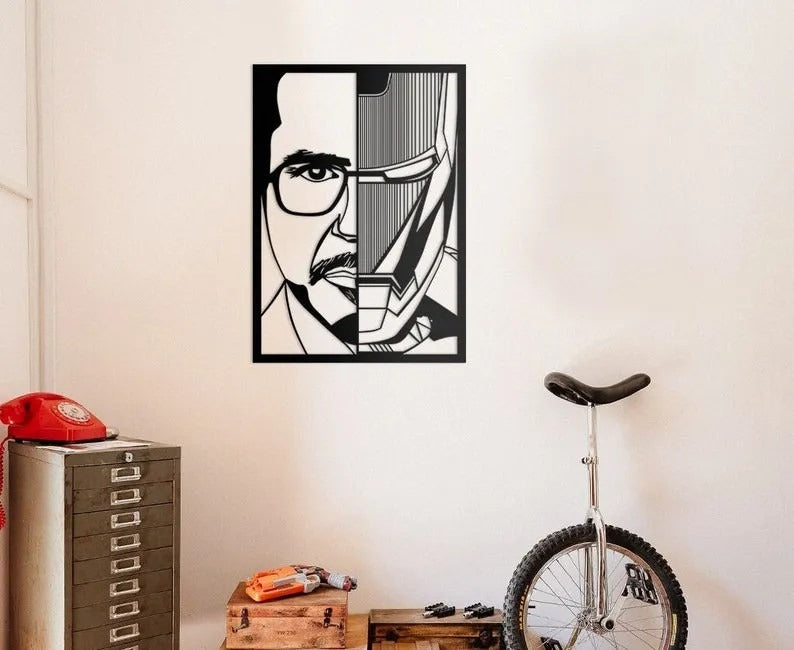 Premium Iron Man Metal Wall Hanging