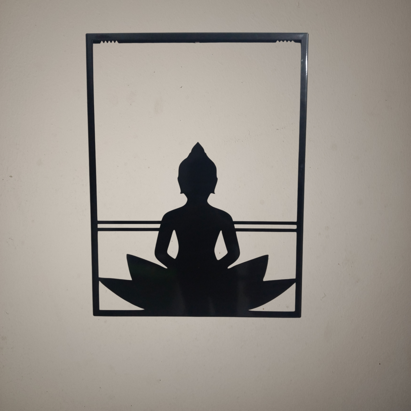 Spiritual Buddha Metal Wall Hanging