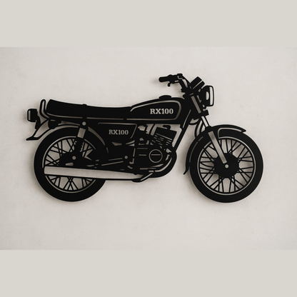 Yamaha RX100 Metal Silhouette