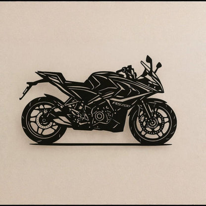 Bajaj Pulsar RS 200 Metal Wall Hanging Silhouette