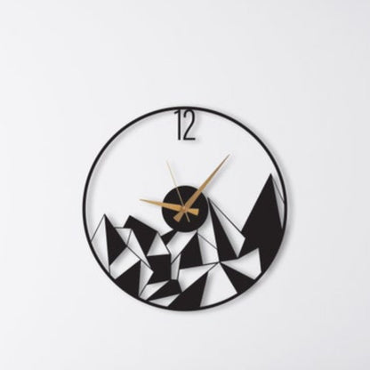 The Stylish Metal Design Elegant Analog Wall Clock