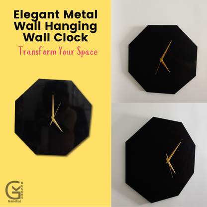 Minimo Design Elegant Metal Analog Wall Clock