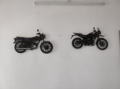 Yamaha RX100 Metal Silhouette