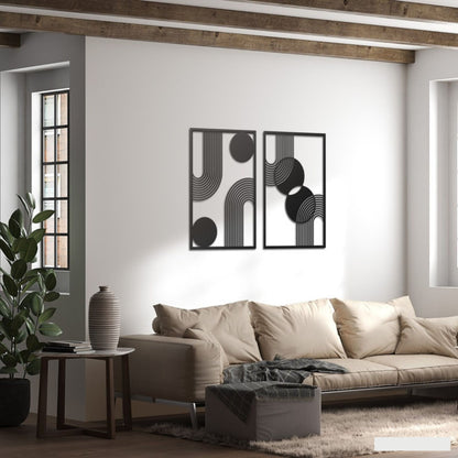 Elegant Metal Wall Hanging