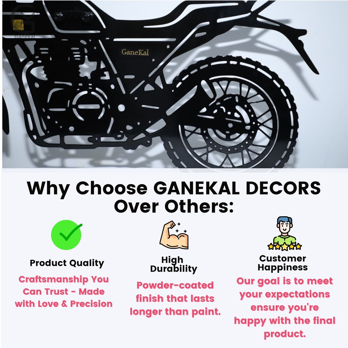 Royal Enfield Himalayan Metal Silhouette