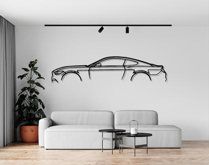 FORD Mustang Metal Wall Hanging silhouette