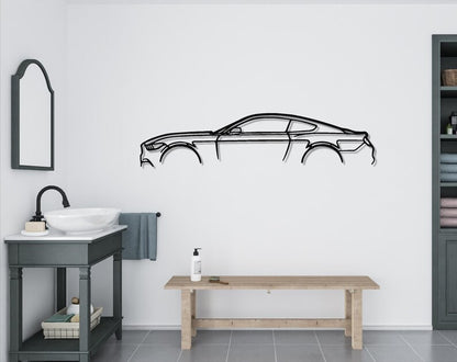 FORD Mustang Metal Wall Hanging silhouette