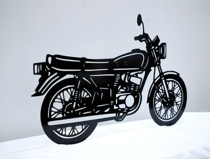 Yamaha RX100 Metal Silhouette