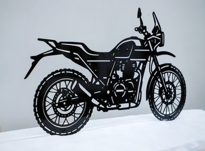 Royal Enfield Himalayan Metal Silhouette