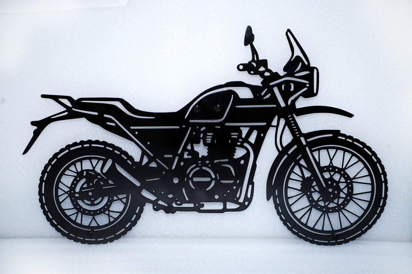 Royal Enfield Himalayan Metal Silhouette