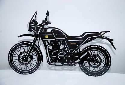 Royal Enfield Himalayan Metal Silhouette