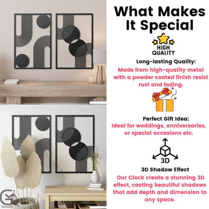Elegant Metal Wall Hanging