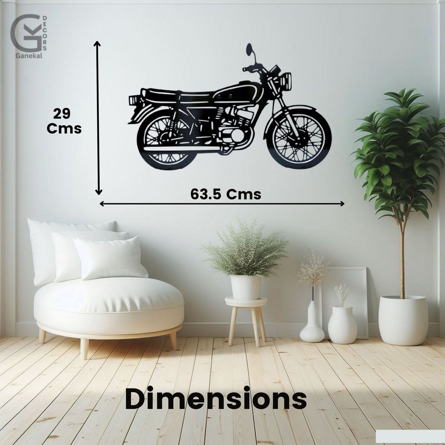 Yamaha RX100 Metal Silhouette