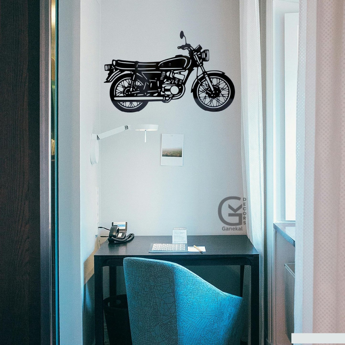 Yamaha RX100 Metal Silhouette