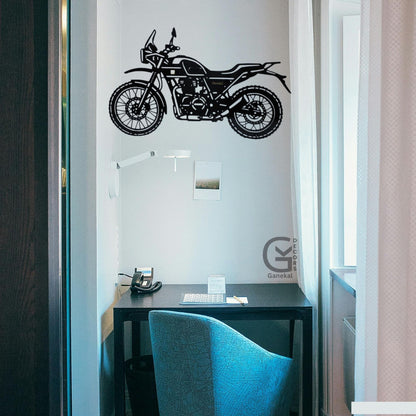 Royal Enfield Himalayan Metal Silhouette
